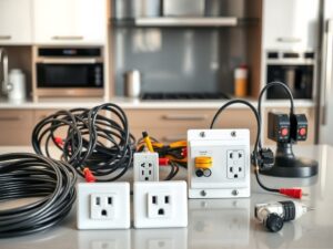 Koszt instalacji elektrycznej w kuchni: co najbardziej wpływa na cenę i jak zaplanować budżet