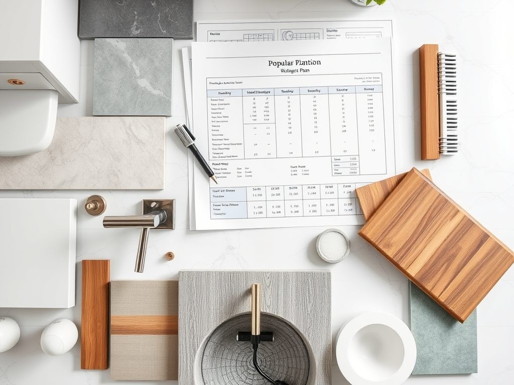 Koszt materiałów do łazienki: jak uniknąć przepłacania i zaplanować budżet remontu krok po kroku