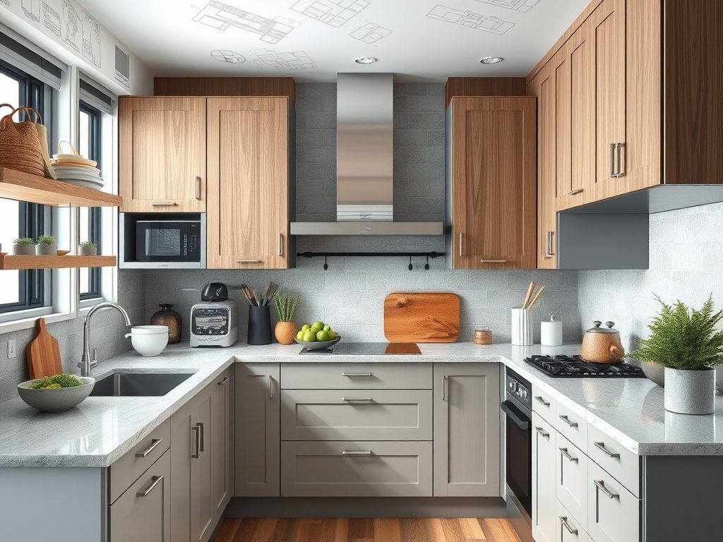 Koszt zabudowy kuchennej podczas remontu: jak ocenić wydatki na materiały, projekt i montaż