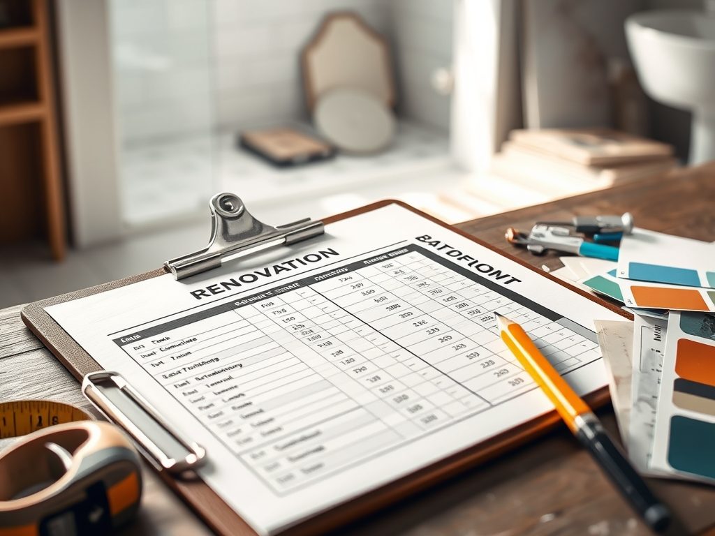 Jak przygotować kosztorys remontu łazienki: etapy, najczęstsze pułapki i kontrola budżetu